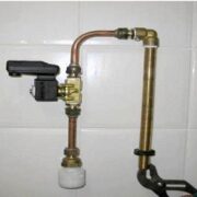 NoFlush Cistern Installation Kit Brass