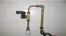 NoFlush Cistern Installation Kit Brass
